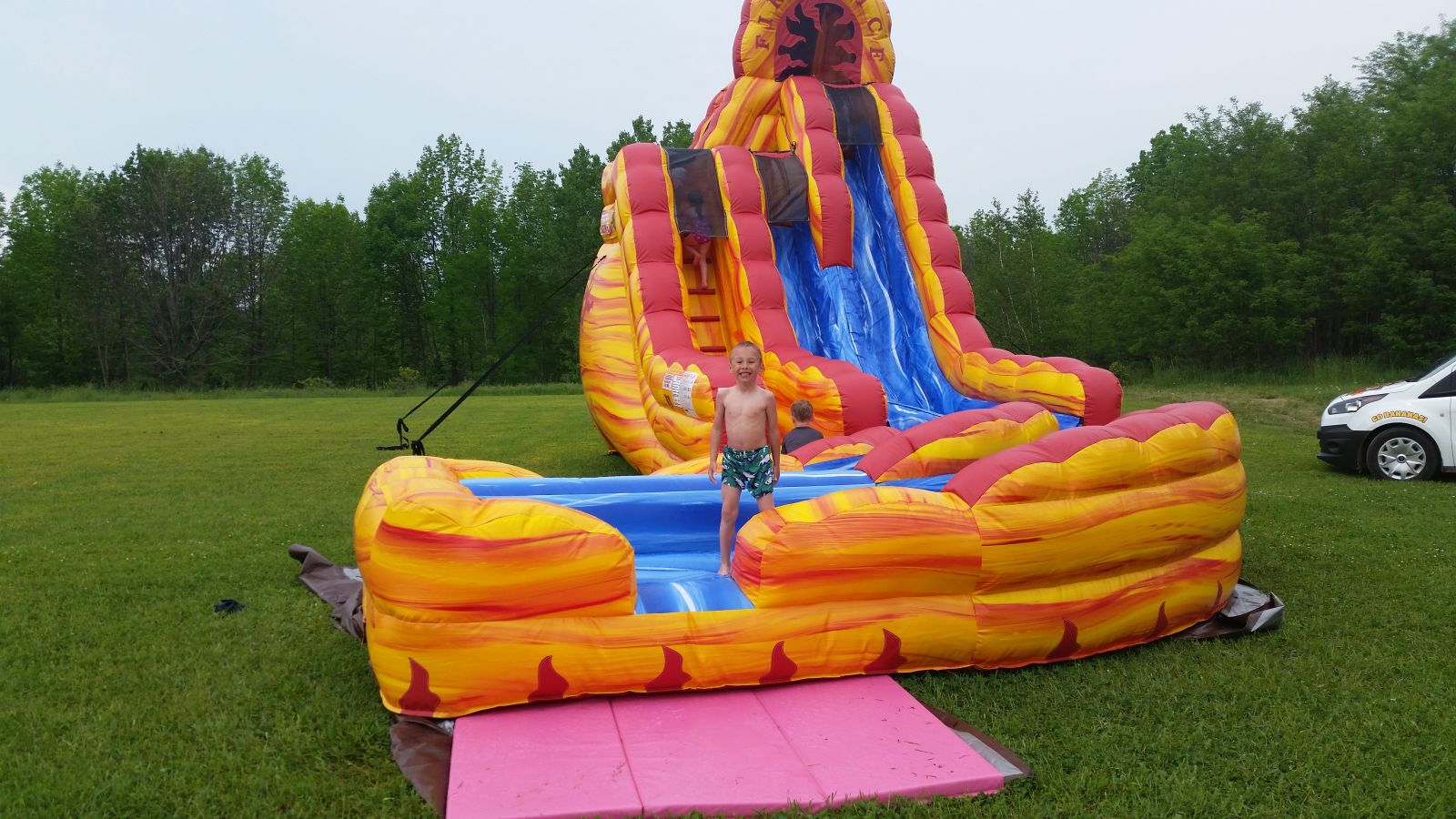 Fire N Ice Water Slide Crazy Monkey Inc Erie, PA